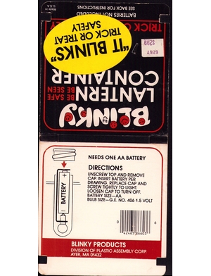 Blinky Products Smiley Lantern Label preview