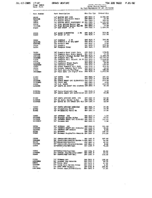 Grand Venture Stock Status Report (2005-07-13) preview