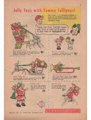 E. Rosen Woolworth's Christmas Book (1952) preview