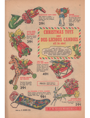 E. Rosen Woolworth's Christmas Book (1950s) preview