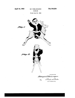 Rosbro Plastics Figurine Patent #D169324.pdf preview