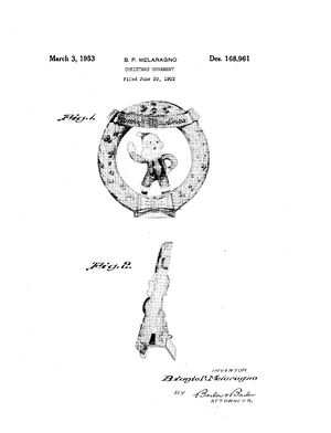 Rosbro Plastics Christmas Ornament #D168961 preview
