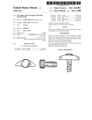 Santa's Best Eye Structure for Blow Molded Yard Figures #D423982 preview
