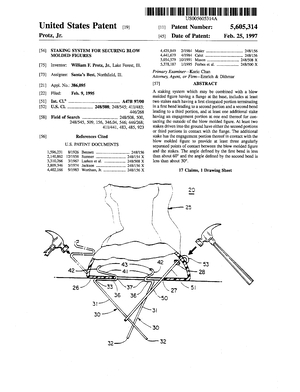 Santa's Best Staking System for Securing Blow Molded Figures #5605314 preview